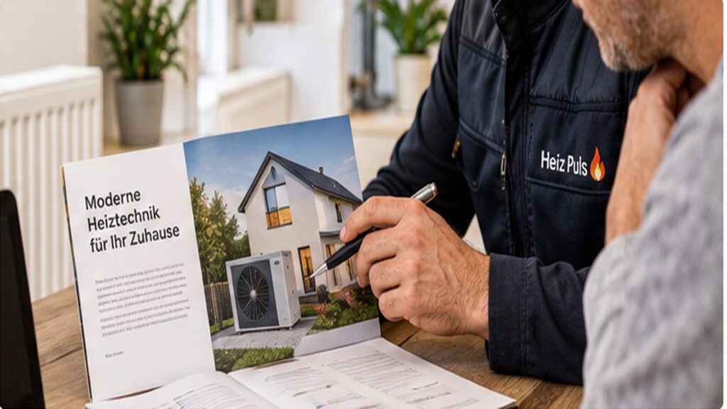 Heizung modernisieren – Fachbetrieb plant den Austausch einer alten Heizungsanlage